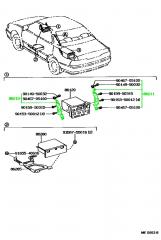 Крепление автомагнитолы WINDOM 03.1992 VCV10 3VZFE