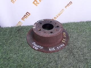 Диск тормозной правый задний Fiat Ducato 250 2006-н.в. F1AE0481D