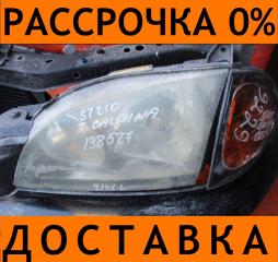 Фара левая TOYOTA CALDINA 2000 ST210 3S-FE контрактная