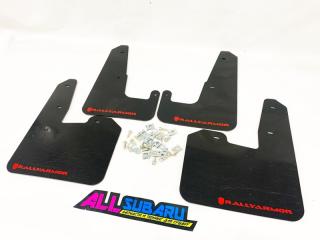 Rally Armor MF1-UR-RD/WH К-т брызговиков Red UR для SUBARU IMPREZA 02-07 RS/2.5i/WRX/STI White logo