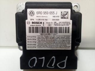 Блок управления подушками безопасности SKODA FABIA 2 2007-2015 5J 6R0959655J Б/У