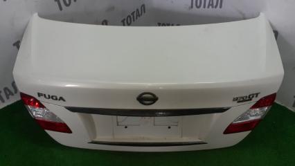 Крышка багажника NISSAN FUGA 2013 KNY51 VQ37VHR H430M1MEMA Б/У