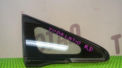 Форточка кузова передняя правая NISSAN TIIDA LATIO 2007 SNC11 HR15DE 76820-ED000 Б/У