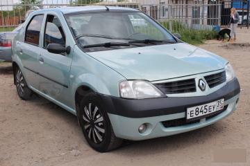 Запчасть фара левая RENAULT LOGAN