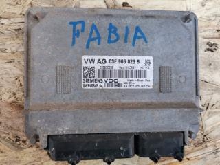 ЭБУ ДВС Skoda Fabia 2009 2 BZG 199480 03E906023B Б/У