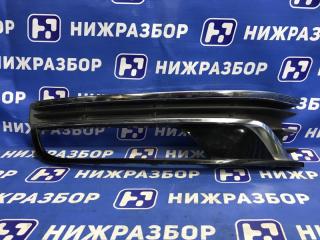 Решетка в бампер передняя левая Volkswagen Passat B7 2011-2015 3AA853665A Б/У