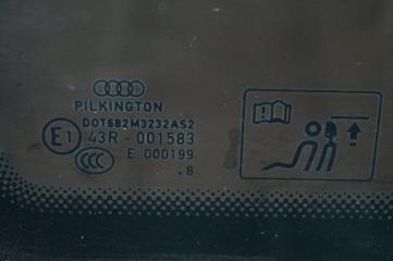 Стекло кузовное глухое заднее левое Audi A3 8P 1.4 (CAX)