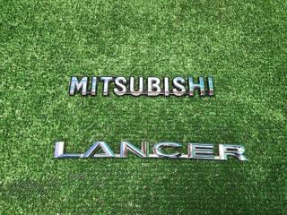 Запчасть значок (эмблема) задний Mitsubishi Lancer 10 2007-2017