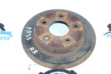 Запчасть диск тормозной задний правый Nissan Cefiro 1998-2003