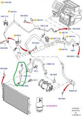 Трубка кондиционера Mondeo 4 (07-14) 2008 Хэтчбек 2.3L Duratec-HE (160PS)