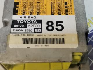 Блок управления airbag Toyota Vitz NSP130 1NRFE