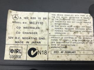 CD-ченджер ML430 2001 W163 M113