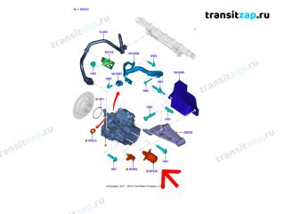 Клапан ТНВД электромагнитный Transit 2012+ 2013 2.2 155