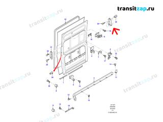 Ограничитель двери Transit TT9