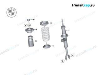 Амортизатор подвески передний правый 520d 2015 F10 Дизель