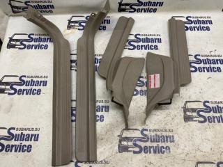 Комплект салонных накладок порогов Subaru Legacy Lancaster 2001
