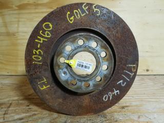Тормозной диск передний левый VOLKSWAGEN GOLF 5 2007 1K5 BLG 1K0615301AA контрактная