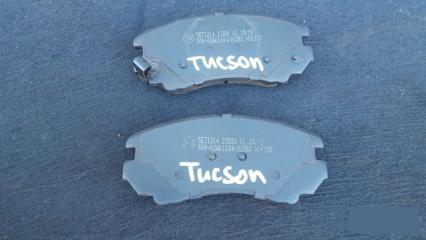 Тормозные колодки переднее Tucson 1 2005 g4gc 2.0