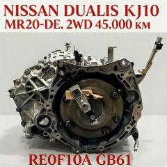 АКПП NISSAN DUALIS KJ10 2012 MR20-DE